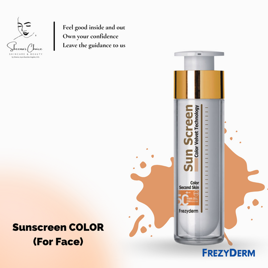 Frezyderm Sunscreen Color Velvet Face SPF 50+ (Tinted)