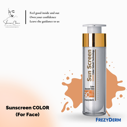 Frezyderm Sunscreen Color Velvet Face SPF 50+ (Tinted)