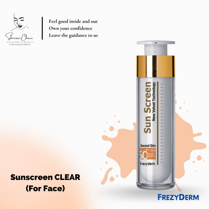 Frezyderm Sun Screen Velvet Face SPF 50+ (Clear)