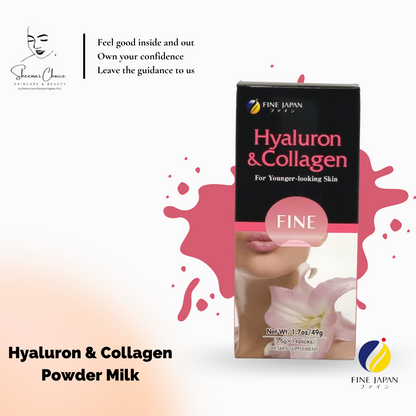 Fine Japan Hyaluron & Collagen Powder Milk